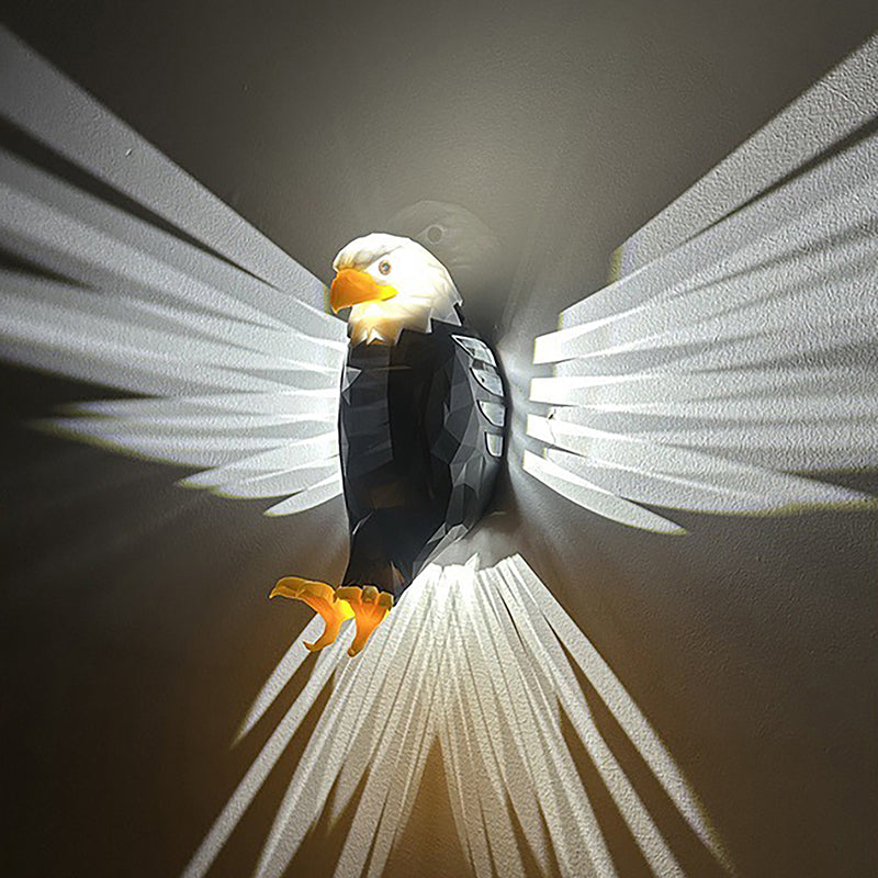 3D Wall Eagle Lamp